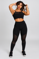 Conjunto Black Sculpt – Blusinha de alça + Legging