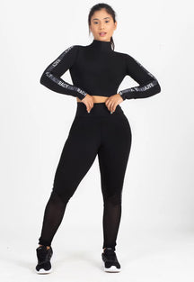 Conjunto Black Edition - Cropped + Legging