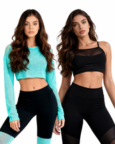 Combo 2 conjuntos - Turquesa + Sculpt Mesh